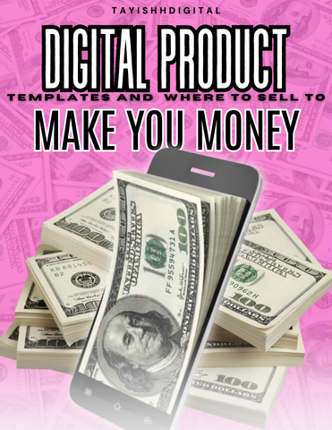 DFY- DIGITAL PRODUCT TEMPLATE IDEAS AND WHERE TO SELL TO MAKE YOU MONEY